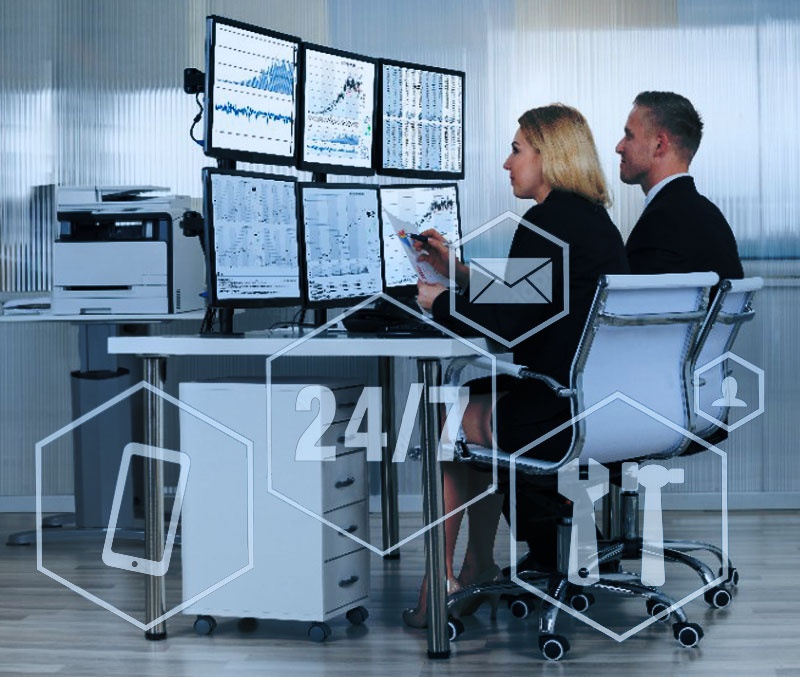 Service Global 24/7 help Desk